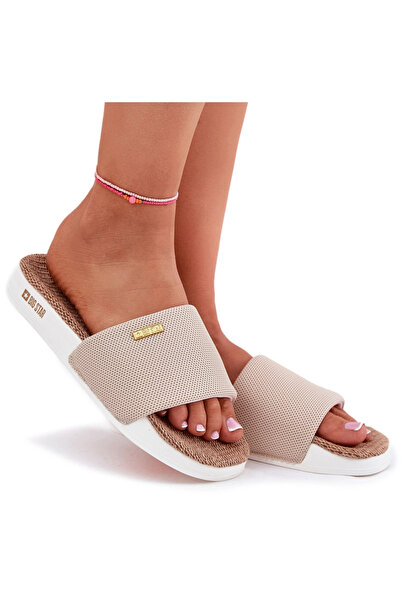 Big Star Shoes Papuci de damă Big Star RR274A102 Bej 38