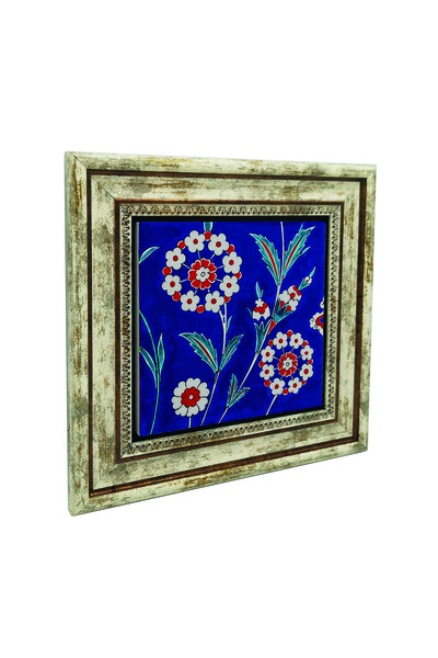 Sadrazam Izni Tile Pattern B Printed Natural Stone Table 25X25Kd-24