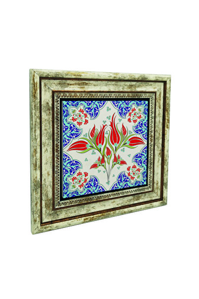 Sadrazam Model de plăci ceramice otomane Iznik B cu imprimeu Pictură pe piatr...