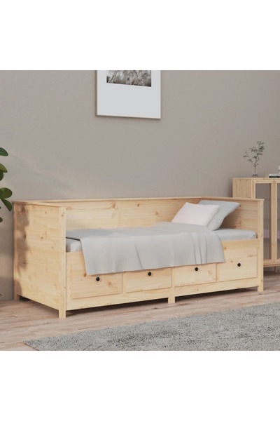 Concept Pat de zi, 90x190 cm, lemn masiv de pin