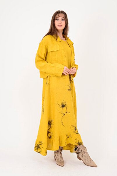 Park Moda 25001 Rochie cu model floral, set de 2, in AKIM