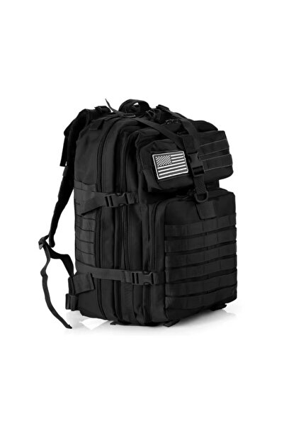 Tactical Gear Tactical Military Backpack, 45L, Waterproof, Black