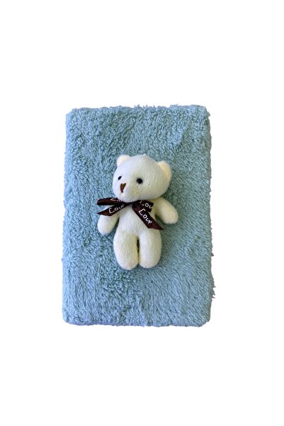 Mr.Notebook Sevimli Ayıcık Figürlü Peluş Defter - Oyuncaklı Tüylü Yumuşacık H...