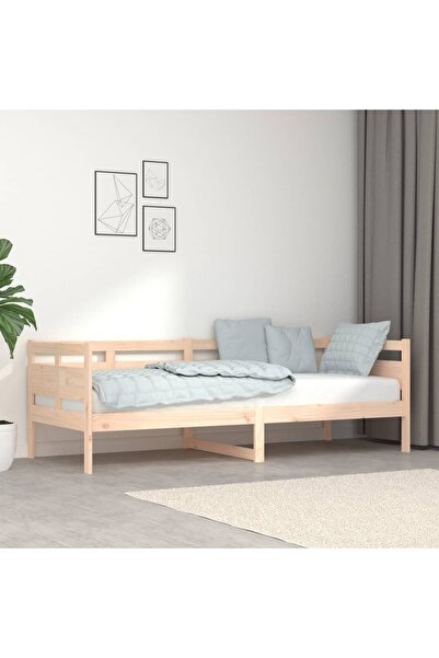 Concept Pat de zi, 80x200 cm, lemn masiv de pin