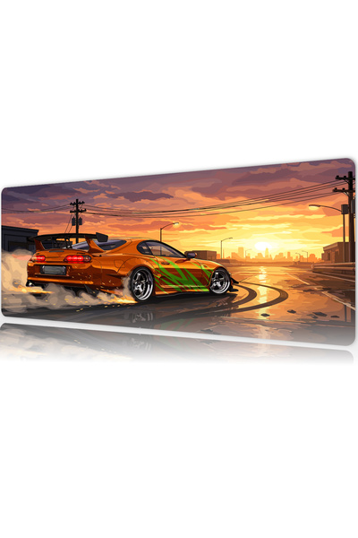 urzuva Araba Modelleri Asphalt Drift Gaming Oyuncu XL Mouse Pad Mousepad 70x3...