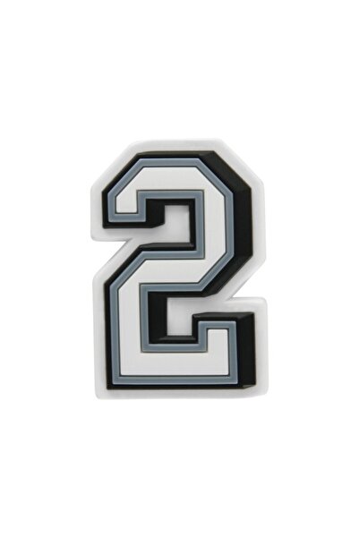 Crocs Jibbitz B&W Number 2