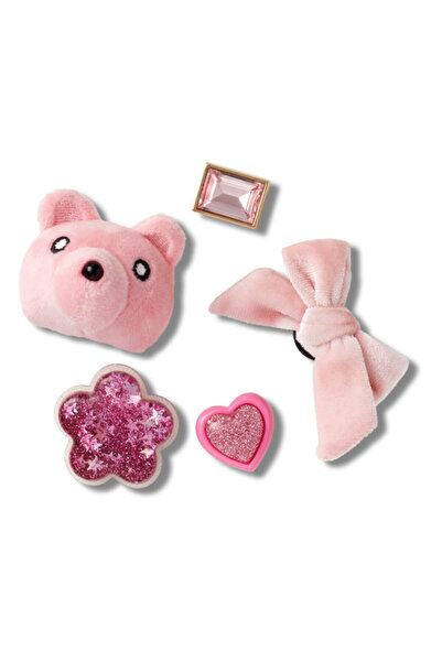 Crocs Jibbitz Positively Pink Mix 5 Pack