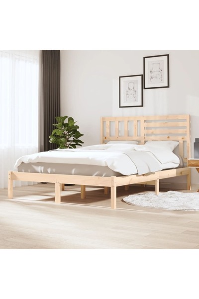 Concept Cadru de pat, 140x200 cm, lemn masiv de pin