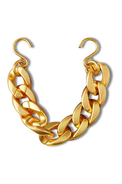 Crocs Jibbitz Gold Cuban Strap Chain