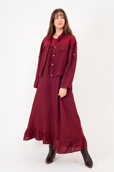 Park Moda 25001 Δαντέλα ΛΕΠΤΟΜΕΡΕΣ ΣΕΤ ΡΟΥΧΩΝ 2ΤΕΜΑΧΙΩΝ K Λινό