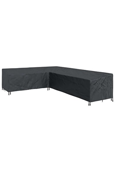 vidaxl Husă pentru mobilă Negru 330 x 255 x 80 cm Material Oxford 210D
