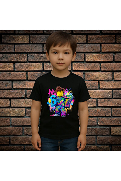 CXO Craft Children's T-Shirt With Printed, SIX SEVEN 2, Cotton