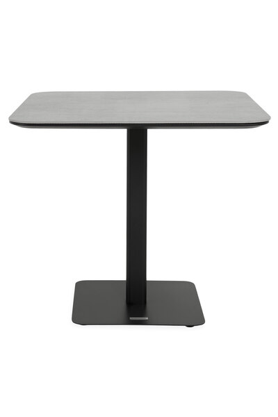 Maison Mex Square garden/terrace table PIEMONTE L.80 l.80 H.73 black
