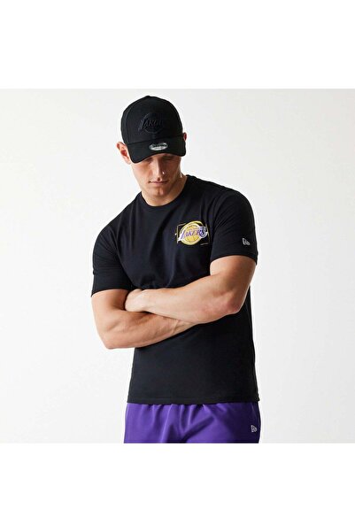 NEW ERA Tricou Nba Photogrphc Print Reg Tee Loslak Blk Tshirt Ss Los Angeles ...
