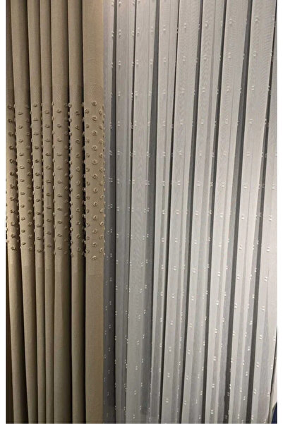 Brillant Трендовий виріб з льону з помпонами на щільному полотні, не потребує...