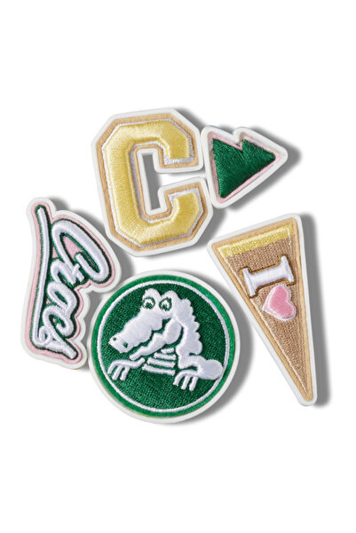 Crocs Jibbitz Varsity Patch 5 Pack