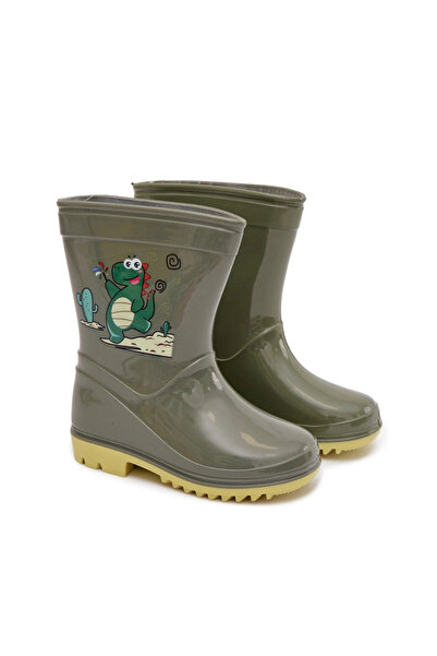 BOTO Ghete de cauciuc pentru copii, verde închis, Esalina 28