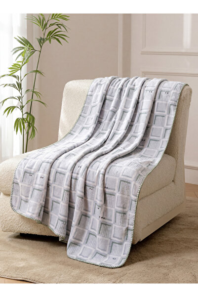 PARRY LIFE 2 Ply Printing Wave Bonded Cloudy Blanket – Soft & Cozy, 130x180 cm