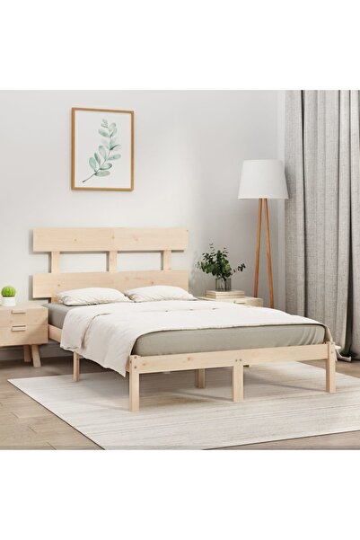 Concept Cadru de pat, 200x200 cm, lemn masiv