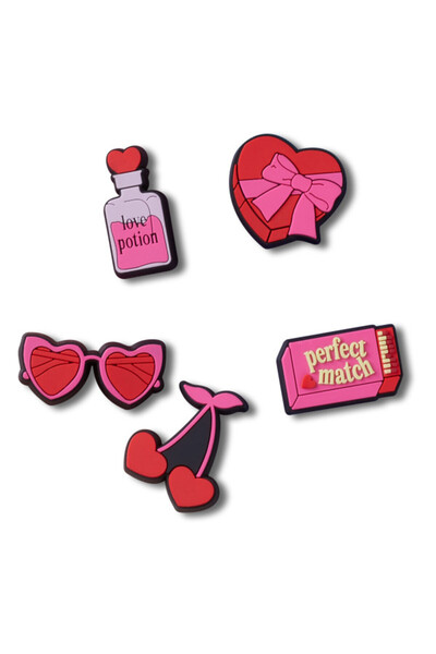 Crocs Jibbitz Lovers Πακέτο των 5