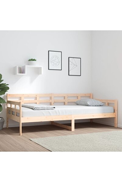 Concept Pat de zi, 90x200 cm, lemn masiv de pin
