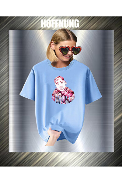 HOFFNUNG Μπλουζάκι ΟΥΝΙΣΕΞ κοντομάνικο με στρογγυλή λαιμόκοψη, με στάμπα ηθοπ...