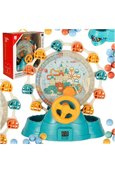 MC Micostore Joc interactiv 2 in 1, carusel cu volan pentru prinderea bilelor...