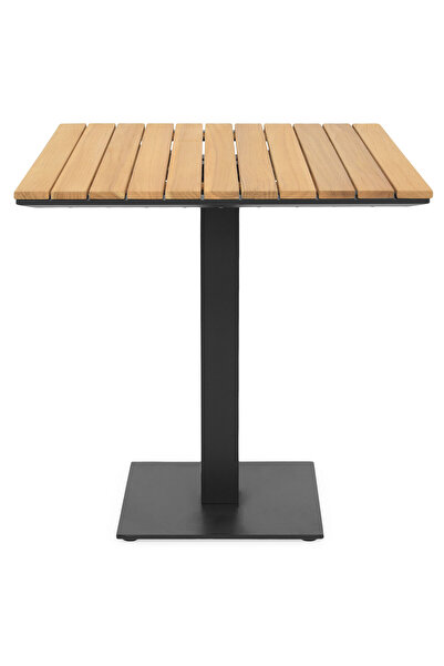 Maison Mex Garden/terrace table ACERO L.70 L.80 H.74 black/natural