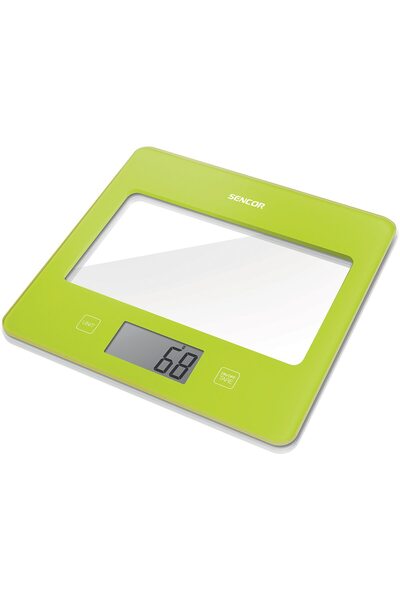 Sencor Kitchen Scale, Sencor, LCD Display, Green