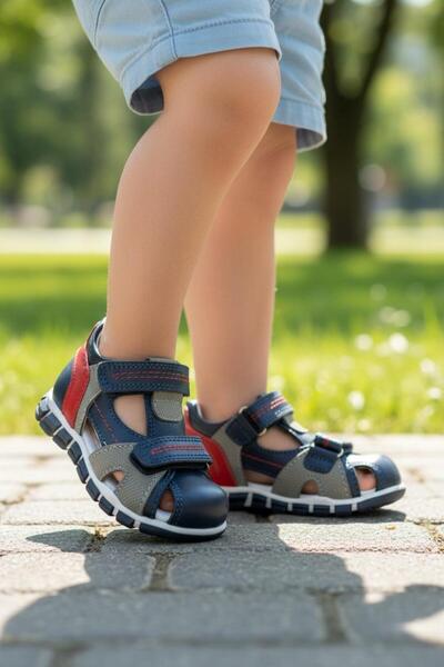 Tuğba Ortopedi 561 طبي % 100 جلد أصلي سترة كورسيه للأطفال الأولاد باللون الأز...