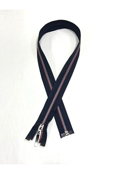 karantuhafiye Tracksuit Coat Zipper / 70 cm / Navy Blue / Red Stitched / Rf01