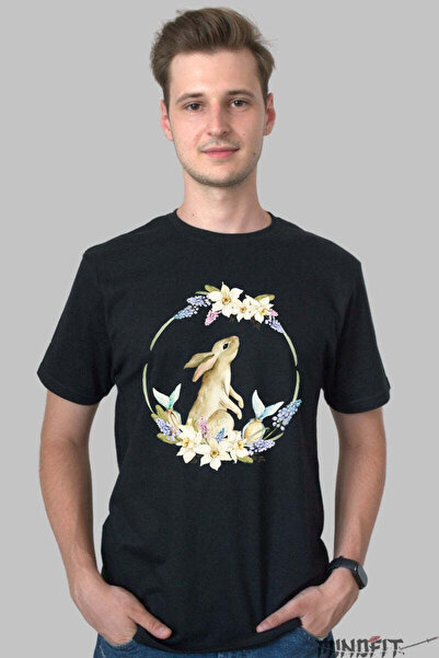 GILDAN Tricou Paste Iepuras Elegant Si Colorat