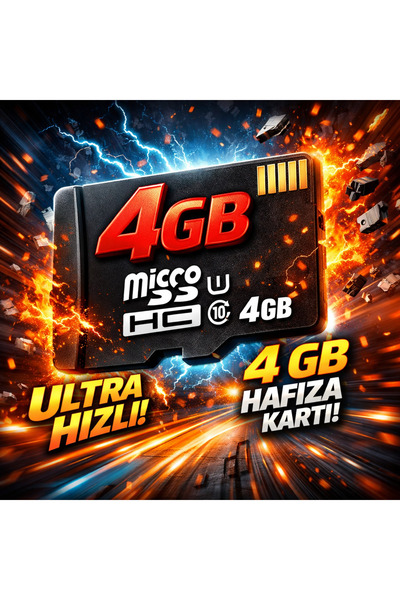 Astakos 4Gb Micro Sd Memory Card Class 10 High Speed Phone Camera Compatible