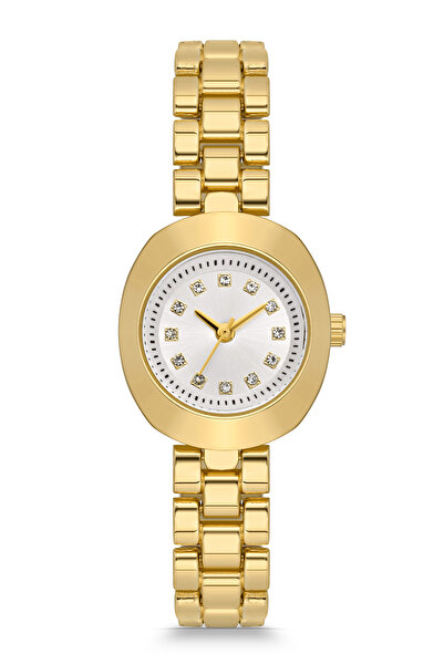 Newera Watch Metal Cord Oval Minimal Women's Wristwatch