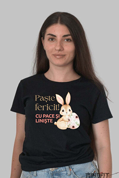 GILDAN Tricou Paste Fericit Iepuras Aducator De Pace Si Liniste