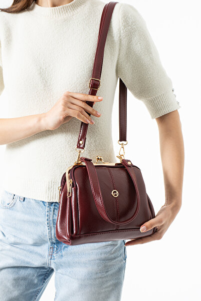 By Hakan Tn-211 Burslu Women's Shoulder Bag Bag Si Clip-On Hand Bag Bag Si Ch...