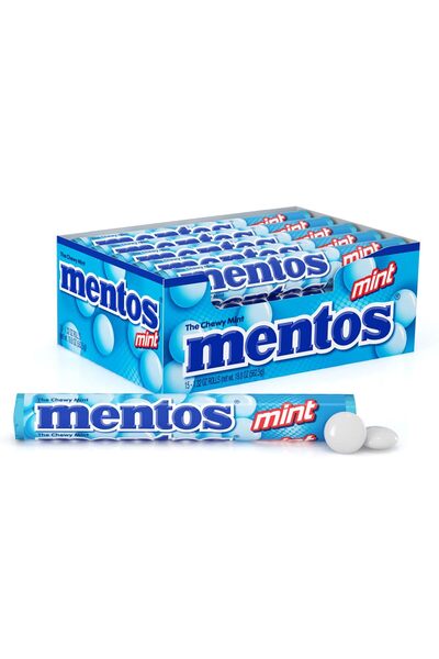 Mentos Mentos Mint Rolls, 24 x 29.7g Box