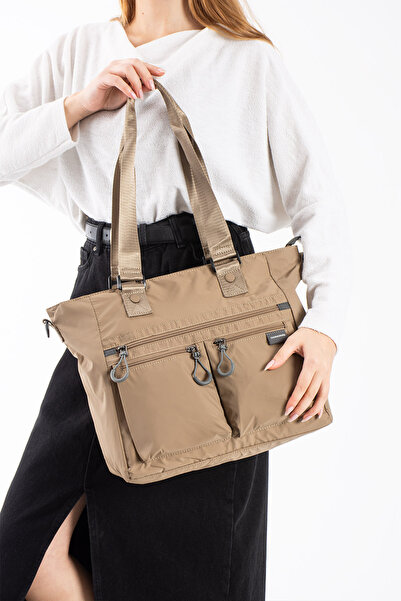 Sanmorris Sn 6029 Women's Water-Resistant Parachute Fabric Handbag Shoulder B...