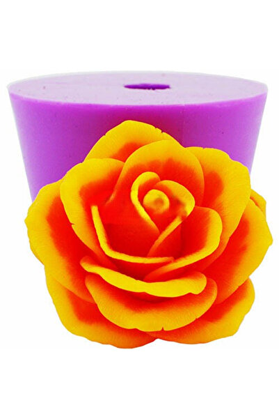 MILMATT Καλούπι Σιλικόνης, Hollywood Rose για Σαπούνι και Κεριά