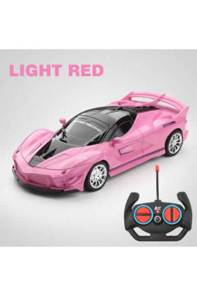 Choice12 سيارة سباق RC باللون الأحمر الفاتح بمقياس 1/20، سيارة درفت عالية الس...