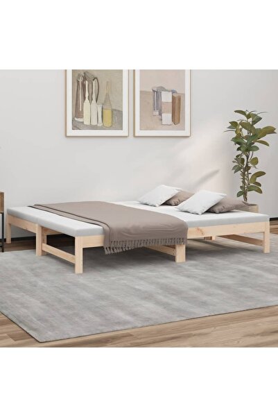 Concept Επεκτεινόμενο daybed, 2x(75x190) cm, μασίφ ξύλο πεύκου