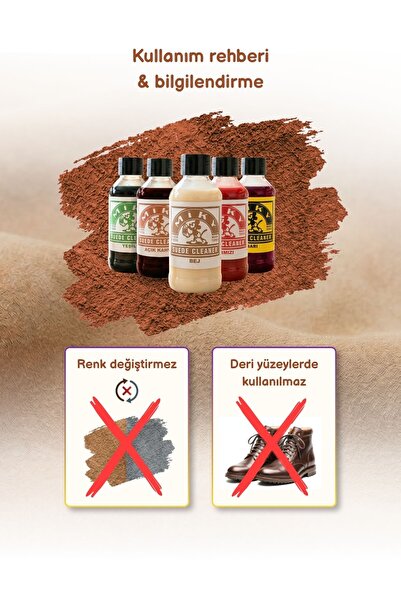 MİKY Süet & Nubuk Yenileyici Likit Boya | Canlandırıcı Renk Bakımı | Bej (100 ml)