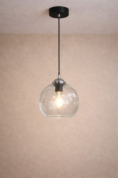 MINIMAL ETICARET VE BILGI TEKNOLOJILERI Synergy ONE Transparent Sarkıt Cam Avize