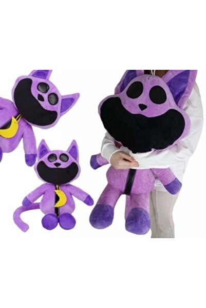 OEM Jucarie de plus CatNap, The Smiling Critters, mov, 60 cm, AYDE