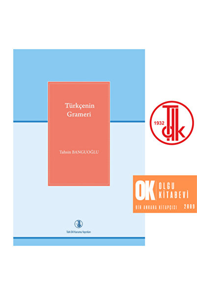 Kapı Yayınları Türkçenin Grameri - Tahsin BANGUOĞLU ( Yeni baskı 496 sayfa )