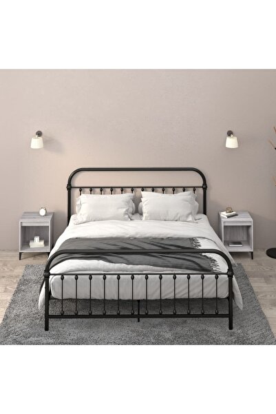 Concept Κομοδίνα, 2 τεμ., γκρι sonoma, 40x35x50 εκ.