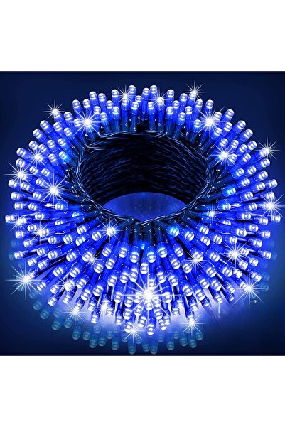 OEM Instalatie de Craciun Model 9114 Liniara Flash 200 Leduri 20 m - Albastru
