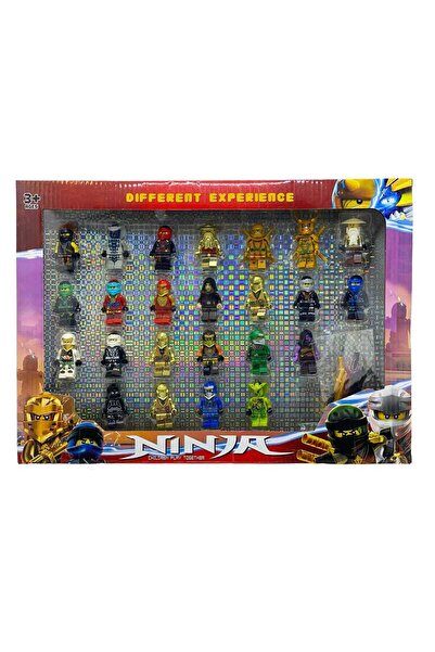OEM Set figurine de jucarie, Ninjago, Plastic, 24 bucati, Multicolor, AYDE