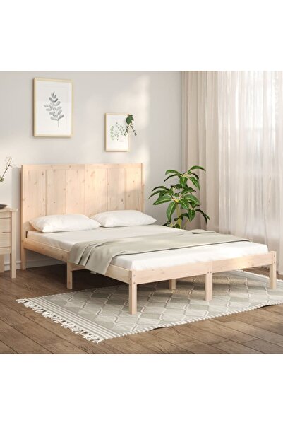 Concept Cadru de pat, 140x200 cm, lemn masiv de pin