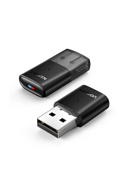 Ugreen BT5.0 Adapter, USB, Compact Design, CM408, Black